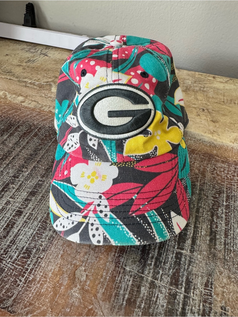 Georgia Bulldogs Floral Hat